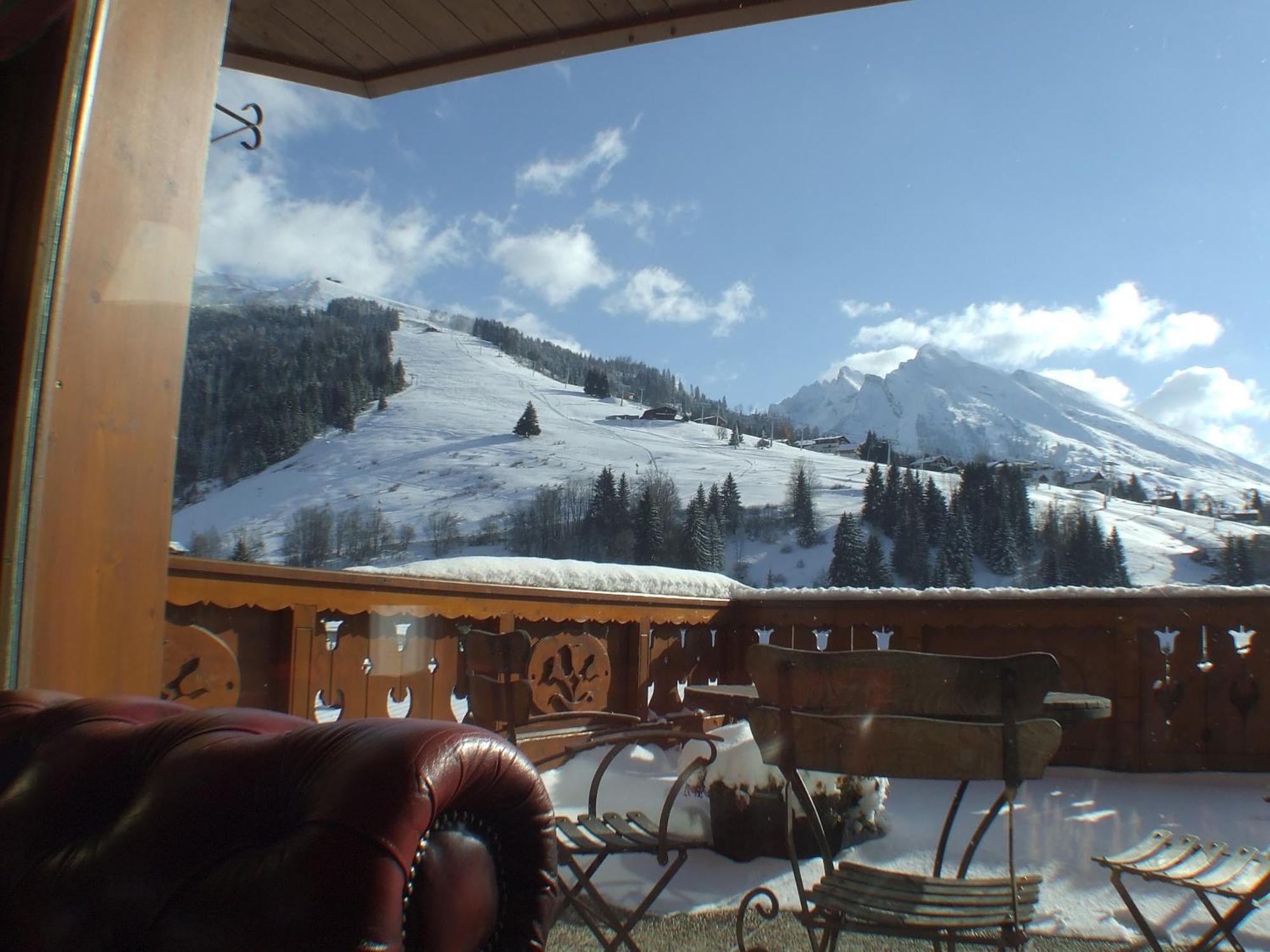 Hotel Carlina La Clusaz Exterior foto