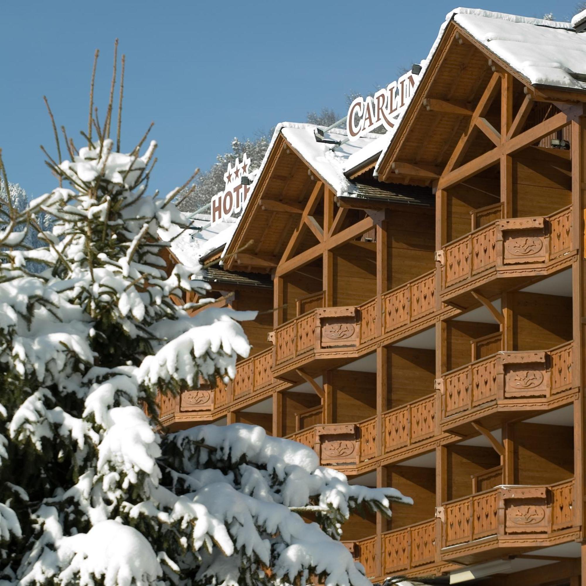Hotel Carlina La Clusaz Exterior foto
