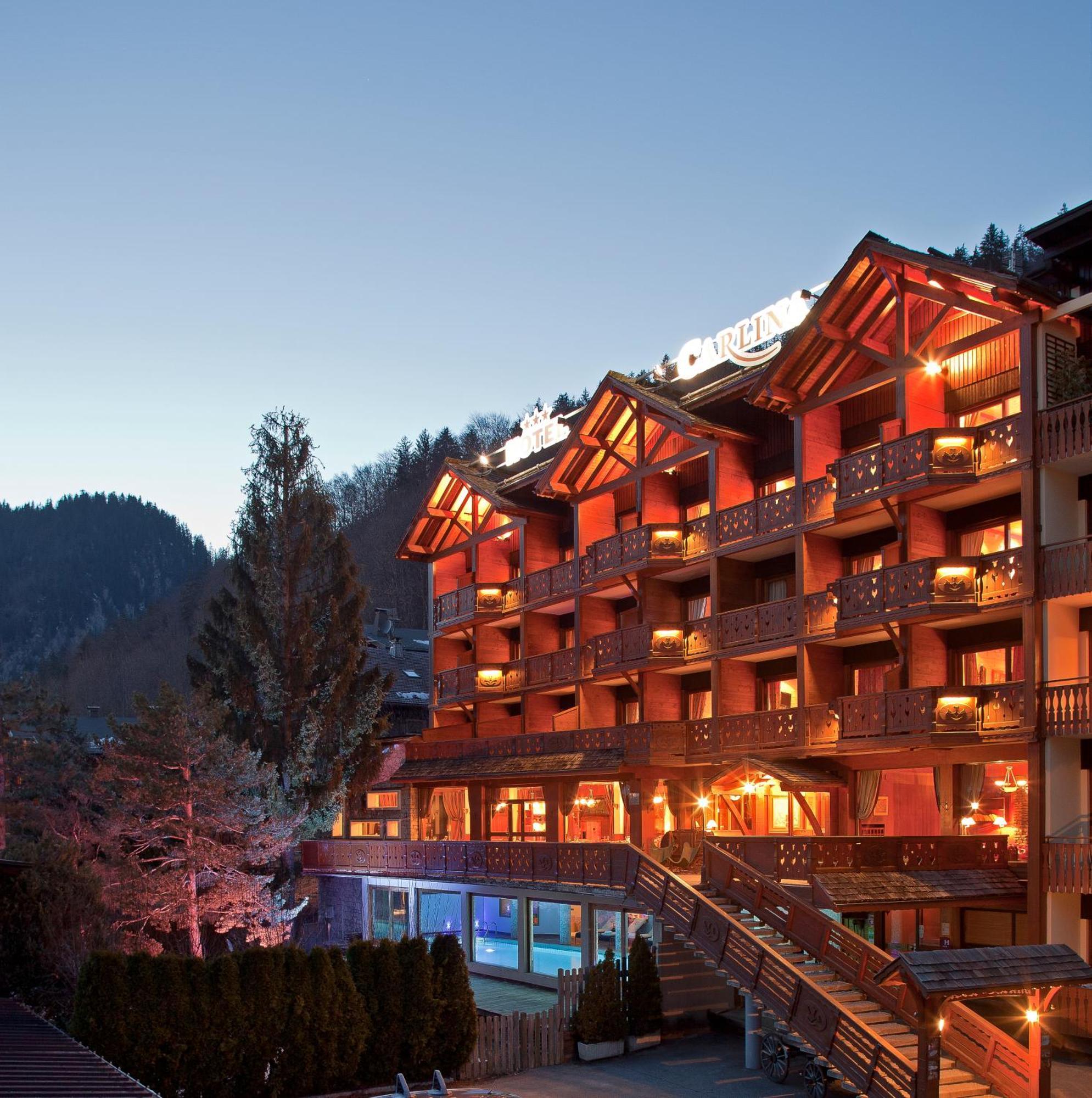 Hotel Carlina La Clusaz Exterior foto