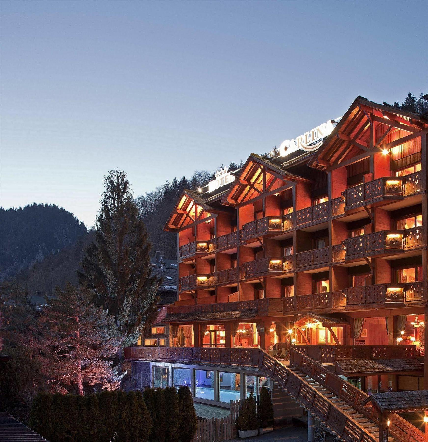 Hotel Carlina La Clusaz Exterior foto