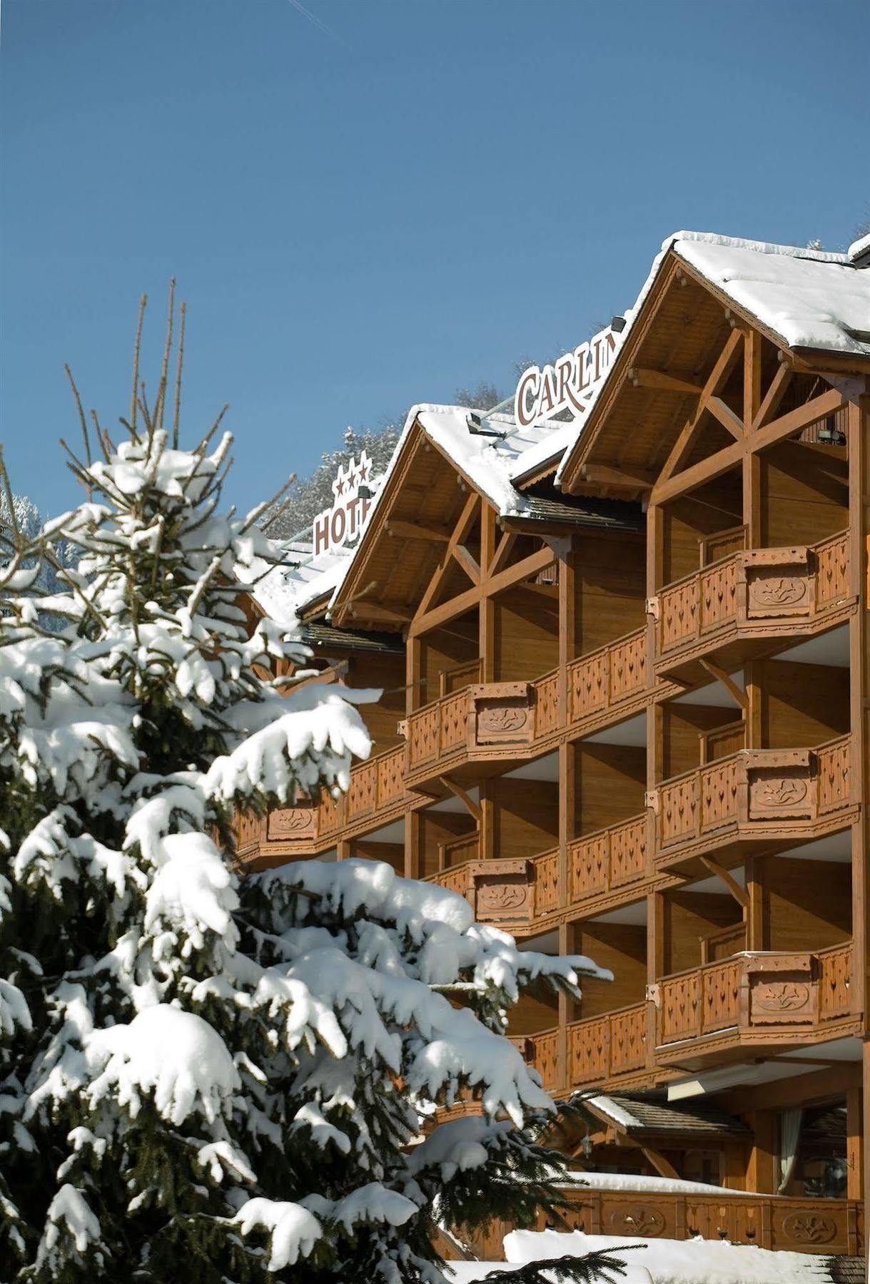 Hotel Carlina La Clusaz Exterior foto