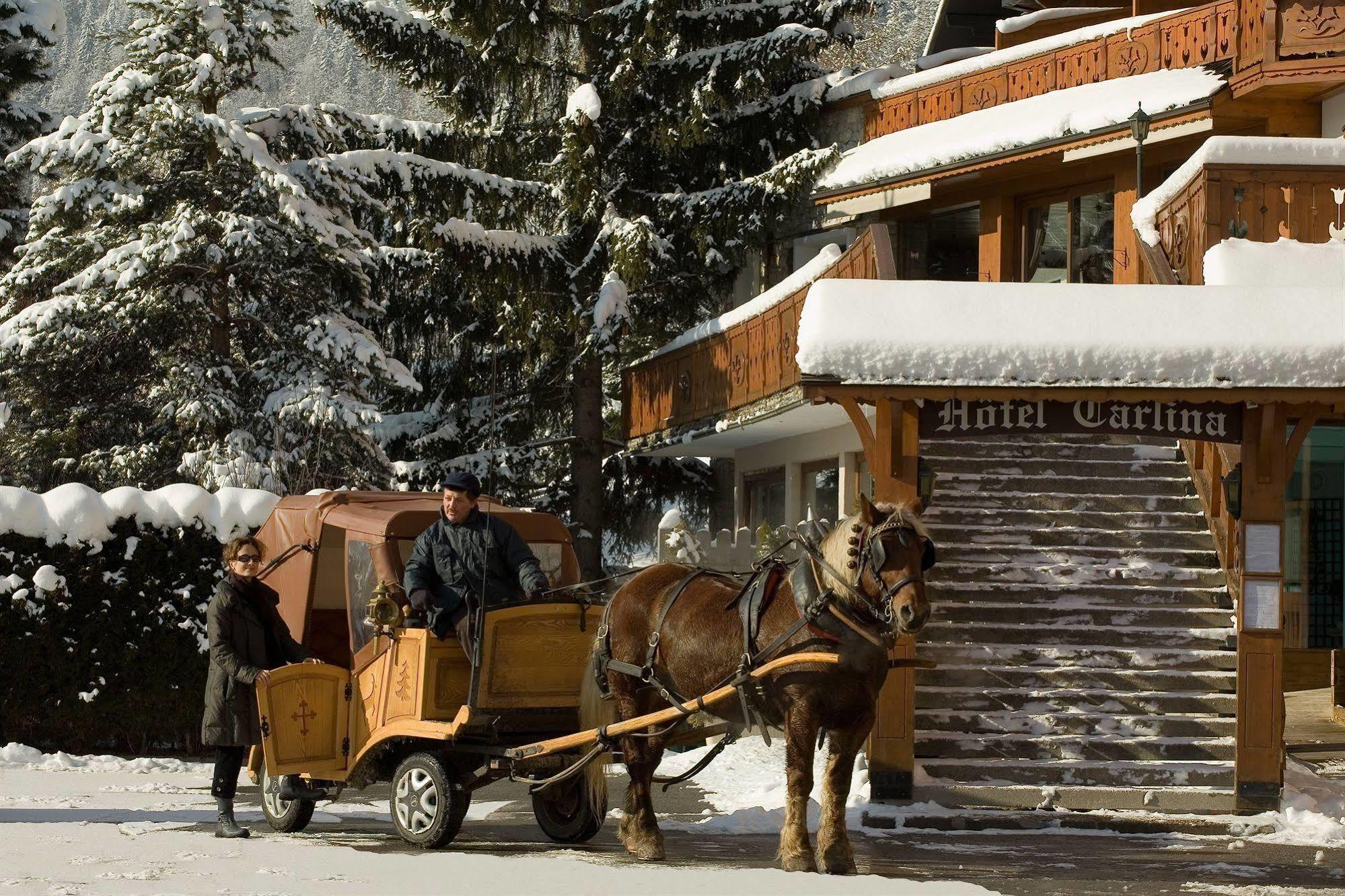 Hotel Carlina La Clusaz Exterior foto